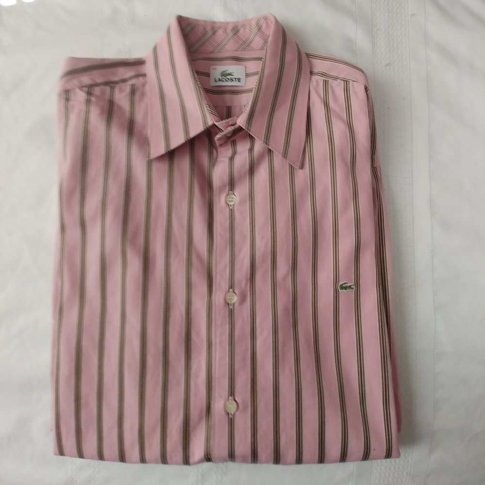 🦎 Men's lacoste dress/casual button shirt